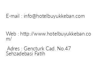 Hotel Byk Keban iletiim bilgileri